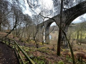 Lambley Viaduct from below